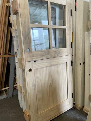 Awesome quality custom Dutch door