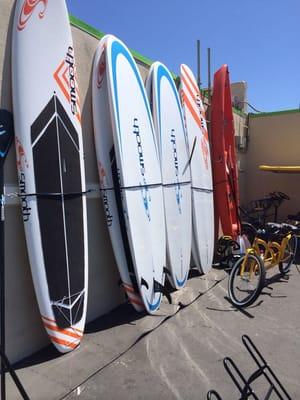 The best rental paddle board fleet on the Newport Beach Peninsula!!