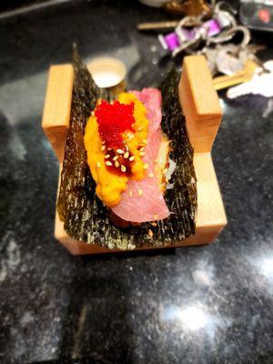 unagi, otoro & uni on top