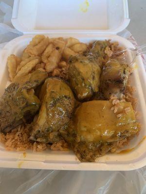 Jerk Chicken platter