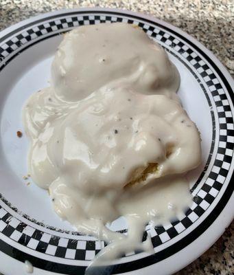 Biscuits and gravy