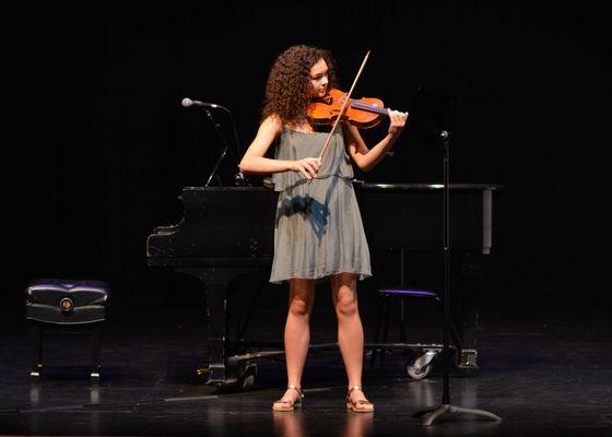 Private music lessons recital.