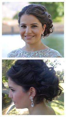 Prom Hair and Make-Up