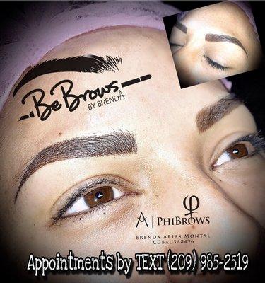 Microblading + Shading @BeBrows by Brenda