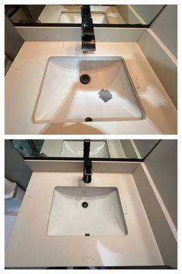 San Jose, Ca - Replace Bathroom Sink - Replace Faucet - Bay Area Handyman - Plumbing Service, home repair, Handyman near me, local handyman