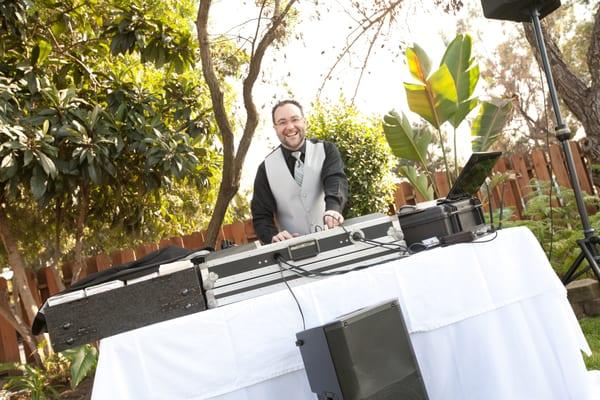 Dean at our wedding. Doug and Julie Swystun 3.16.13