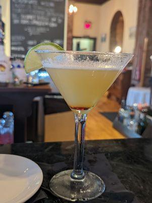 Vermont maple syrup martini