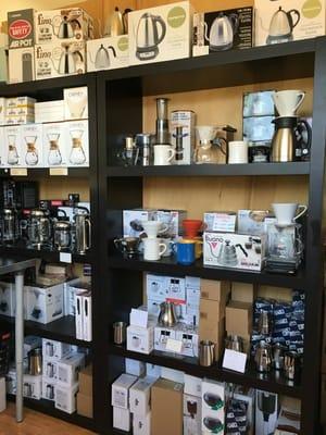 Various products around the shop