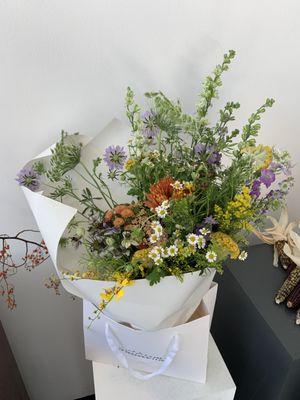 Wildflowers of the week - quick photo before delivery