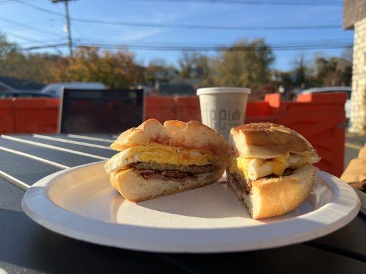 Sausage Bacon Egg and Cheese