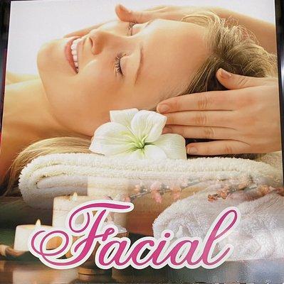 We do full and mini facial