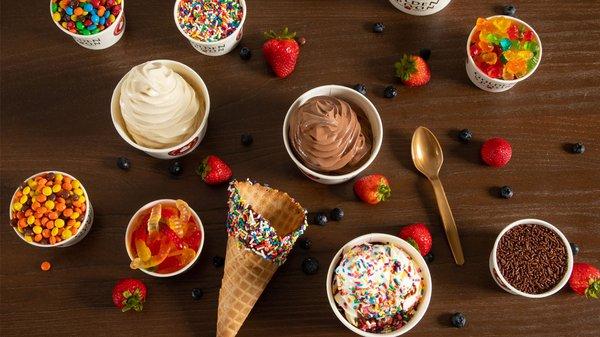 Frozen Yogurt, Waffle Cones, Toppings - Golden Spoon Mission Viejo