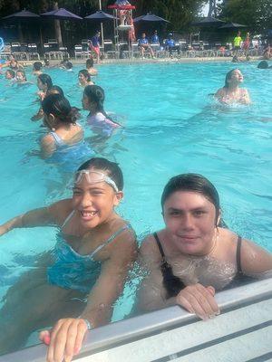 Fun day, enjoying summer at the pool!