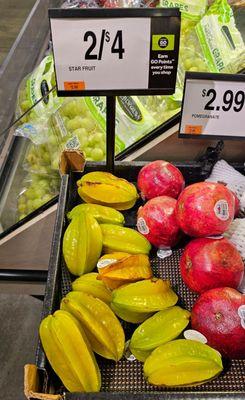 They're selling super small star fruit for $2 each.