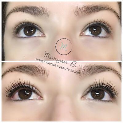 Before & After YUMILash Keratin Lash Lift by: Marynn B.