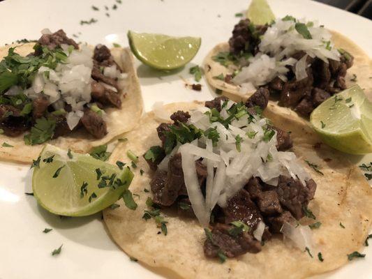 Beef tacos