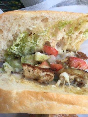 Brazilian chicken sandwich