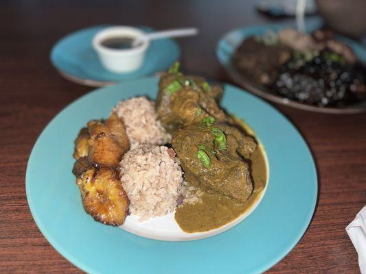 Curry goat! So amazingly delicious and not the least bit gamey!