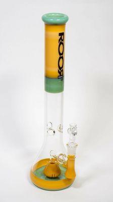 ROOR Tech 18" Beaker Water Pipe w/ Tangie and Mint color accents.