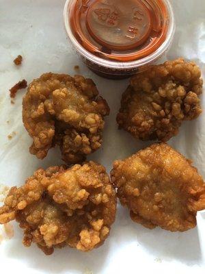 Boneless wings