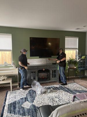 Thank you again to Nick & Ron. Five Star home theatre technicians. Thank you guys for all of your outstanding work.