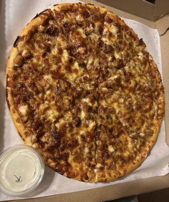 Bbq chicken pizza