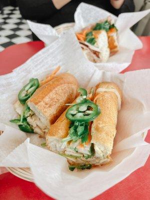 Chicken banh mi