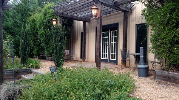 Front entrance to the winery