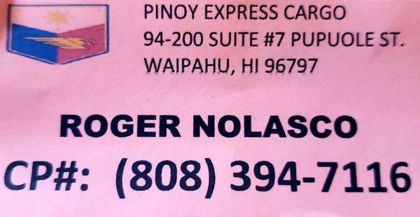 Pinoy Express Cargo