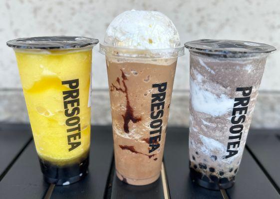 Customize your smoothies!  Add ice cream or whipped cream!