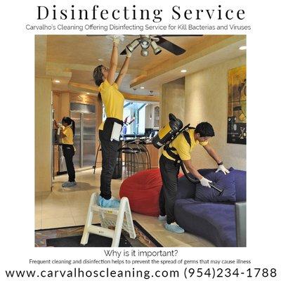 With cleaning we're up against the dirt we can see and the microbes we can't see. Let us help your house or office be a healthy one!