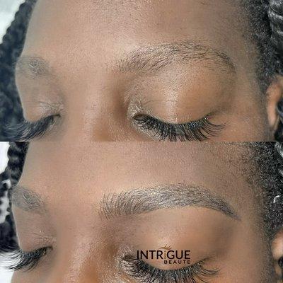 Microblading brows