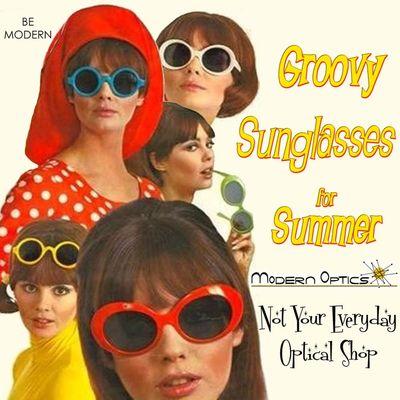 Groovy Summer Sunglasses at Modern Optics - St. Petersburg, FL