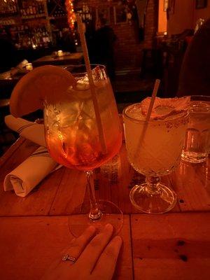 Aperol Spritz & Mad Mango