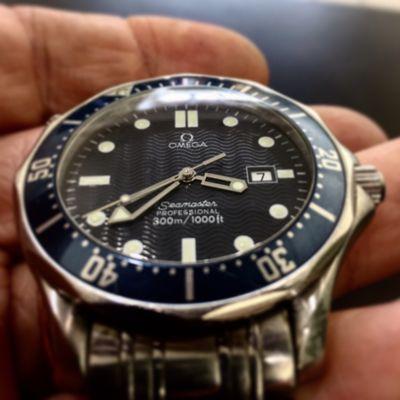 Replacing the movement,Omega   Seamaster