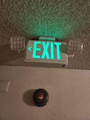 Emergency Exit Sign Replacement