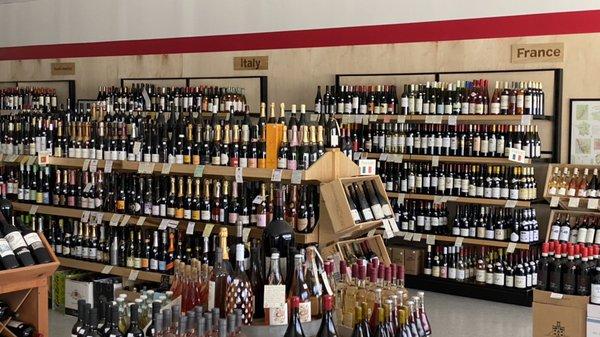 Awesome wine selection!