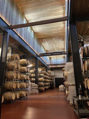 Wine barrels