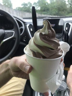 Small soft serve ($4.50)