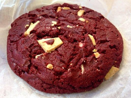 Red velvet white chocolate chip!