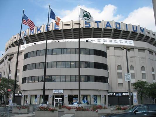 Tour to the yankee stadium