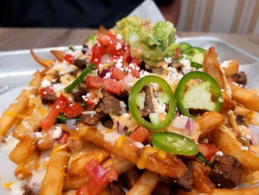 Carne asada fries