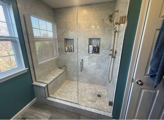 Shower doors!