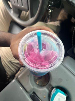 Icee taste like watered down purple ice