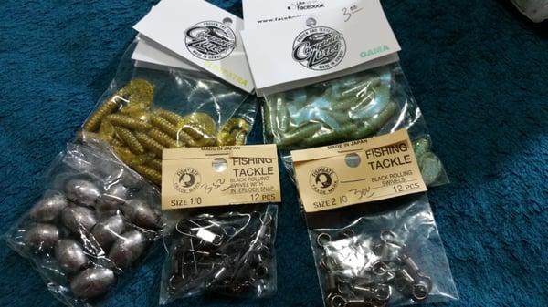 Re-upped on some Campania Lures and terminal tackle.