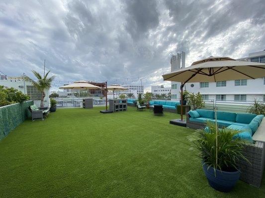 Book your next event with us! Rooftop Terrace at South Beach Room Escape!