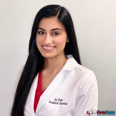 Meet our pediatric dentist, Dr. Puri!