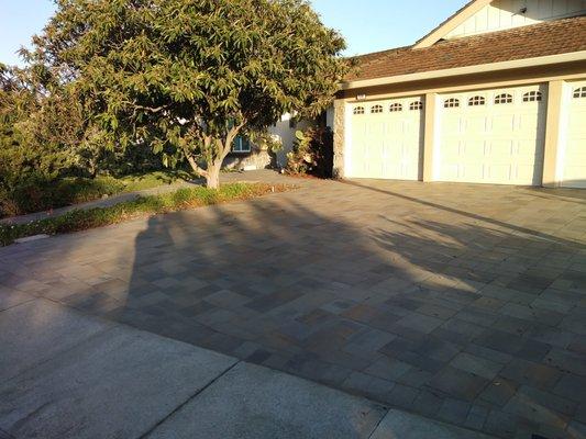 New pavers by Hill Construction Co.