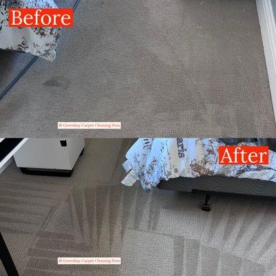 carpet clean before and after