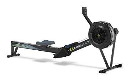 We have two Concept 2 rowers for cardio.